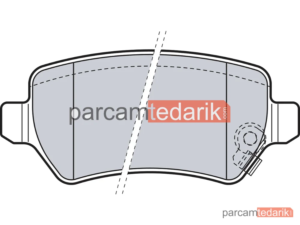 VALEO 670584 | Fren Balatası (Arka) — Opel Astra G, Opel Astra H, Opel Astra H GTC